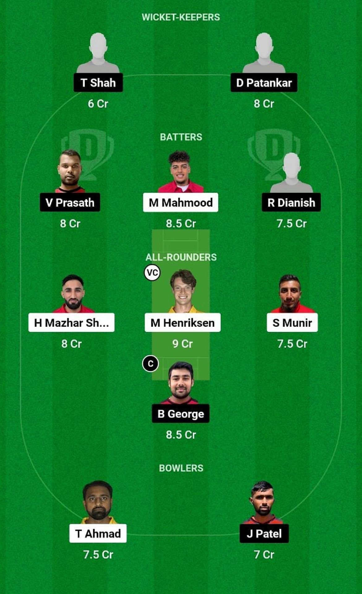 SVH vs AUM Dream11 Fantasy Tip - Head to Head League